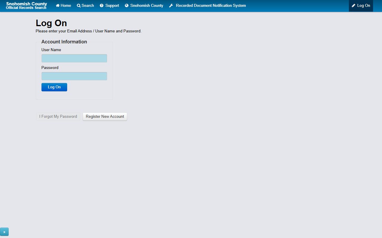 Snohomish County Auditor official records search for marriage records