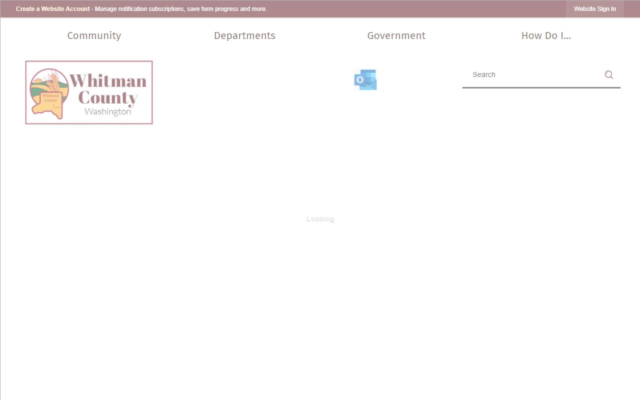 Whitman County Courthouse in Colfax Washington